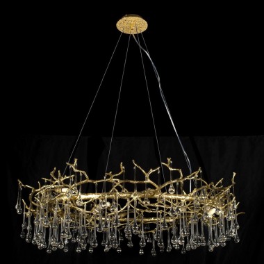 Подвесная люстра Loft IT Bijout 10068/1000 GD &mdash; svetrussia.ru