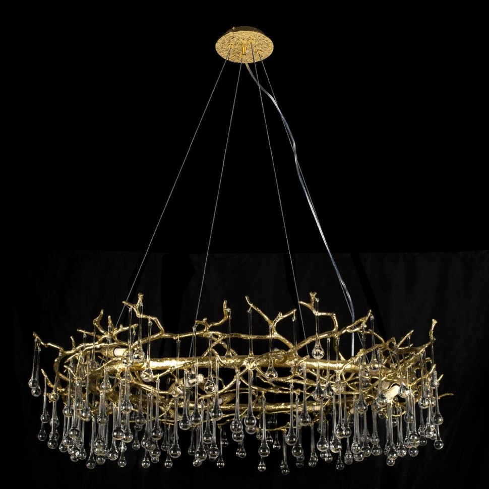 Подвесная люстра Loft IT Bijout 10068/1000 GD фото 1 &mdash; svetrussia.ru