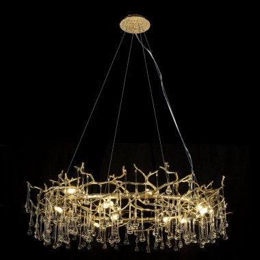 Подвесная люстра Loft IT Bijout 10068/1000 GD &mdash; svetrussia.ru