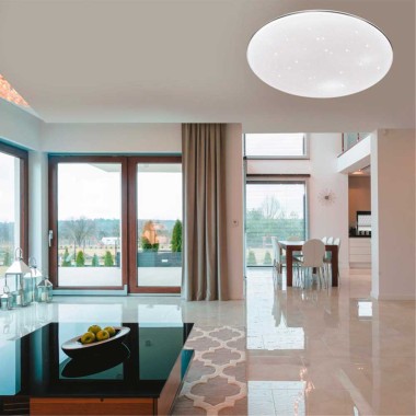 Настенно-потолочный светодиодный светильник Sonex Pale Abasi 2052/CL &mdash; svetrussia.ru