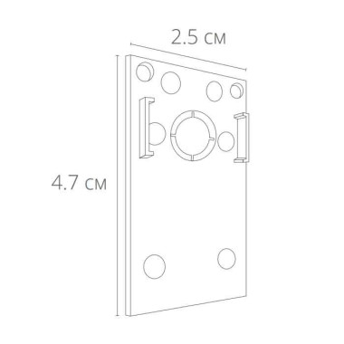 Заглушка Arte Lamp Linea-Accessories A482133 &mdash; svetrussia.ru