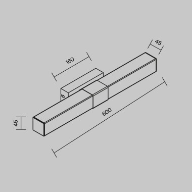 Подсветка для зеркал Maytoni Glanz MIR006WL-L12CH &mdash; svetrussia.ru