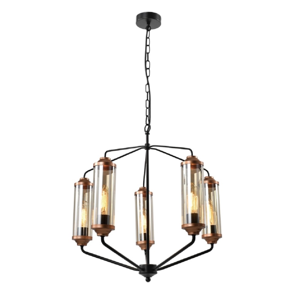 Подвесная люстра Lussole Loft Fishers LSP-8800 фото 1 &mdash; svetrussia.ru