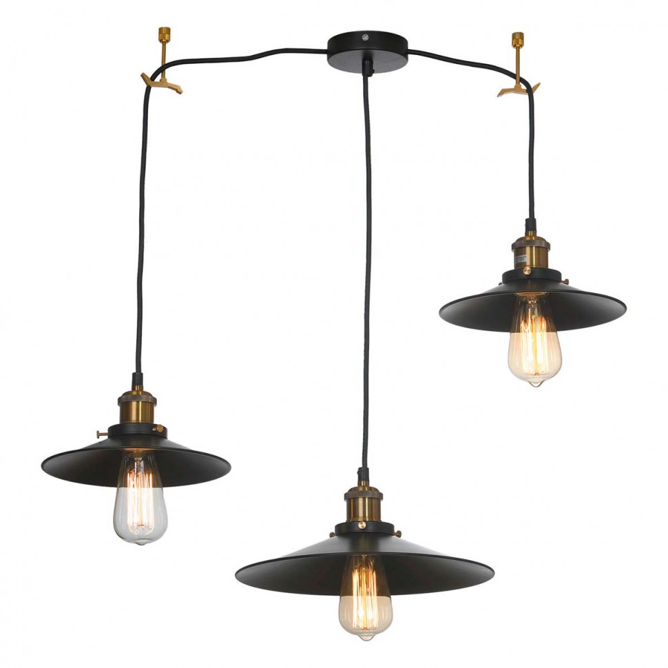 Подвесной светильник Lussole LOFT NEW YORK LSP-9601-3L фото 1 &mdash; svetrussia.ru