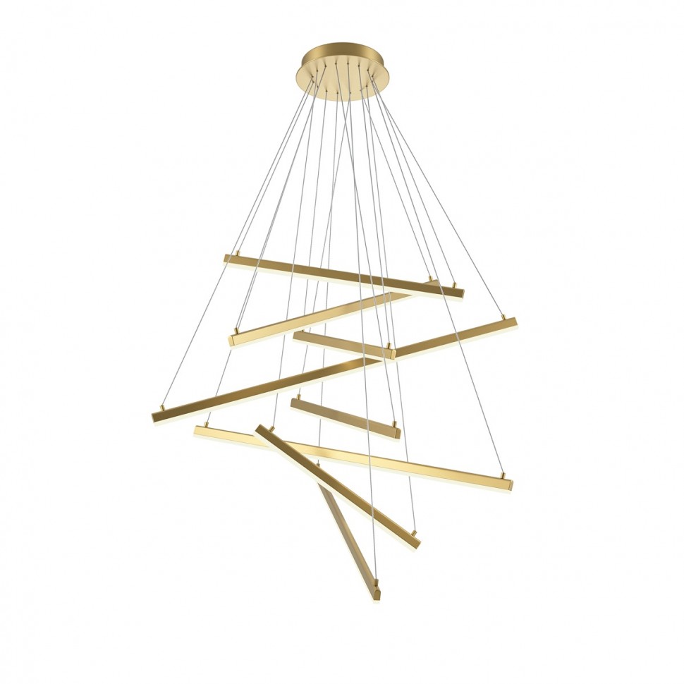 Подвесной светодиодный светильник Maytoni Line MOD016PL-L96GK фото 1 &mdash; svetrussia.ru