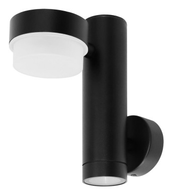 Уличный настенный светильник Arte Lamp BUDAPEST A2362AL-2BK &mdash; svetrussia.ru