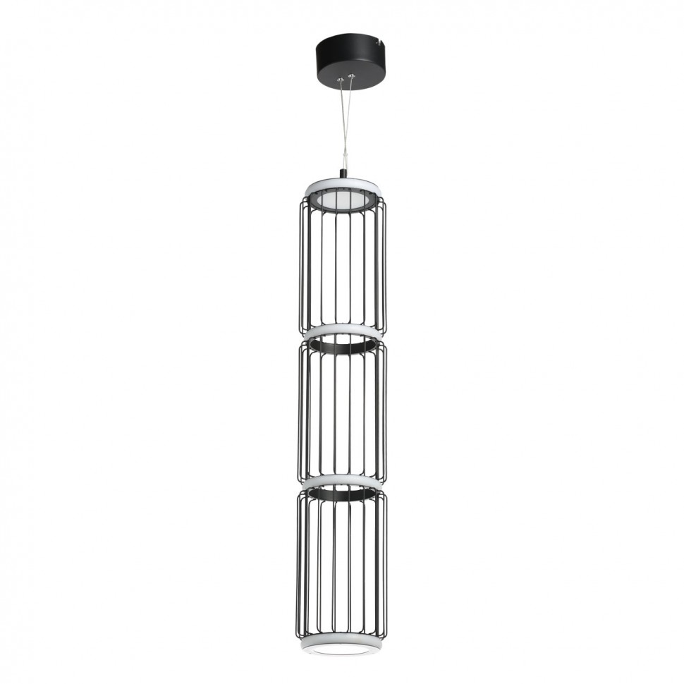 Подвесной светодиодный светильник De Markt Айсфельд 3 655010901 фото 1 &mdash; svetrussia.ru