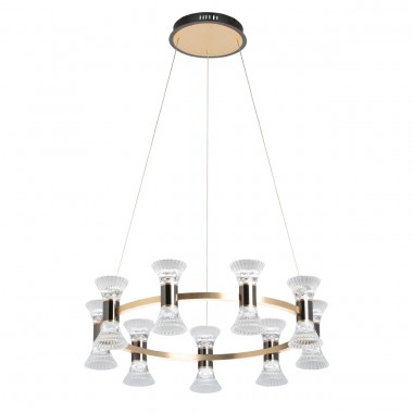 Люстра подвесная DeMarkt Вальтер 551012709 — svetrussia.ru