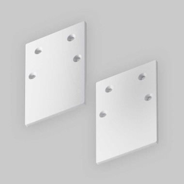 Заглушка торцевая Maytoni Technical Gravity накладной (2 шт) TRA010EC-41W &mdash; svetrussia.ru