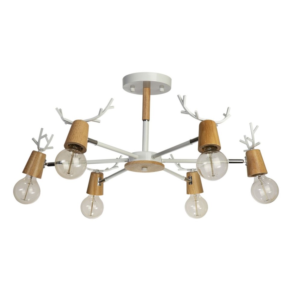 Потолочная люстра Loft IT Sven 10024/6 White фото 1 &mdash; svetrussia.ru