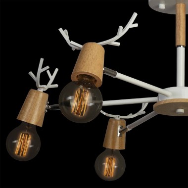 Потолочная люстра Loft IT Sven 10024/6 White &mdash; svetrussia.ru