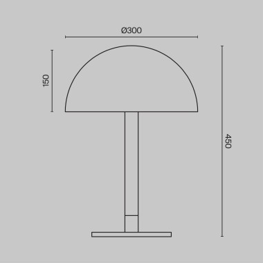 Настольная лампа Maytoni Ray Z012TL-L8B3K &mdash; svetrussia.ru