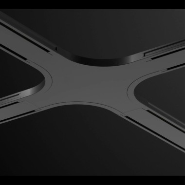 Соединитель X-образный с токопроводом для низковольтного шинопровода Novotech Shino Smal 135211 &mdash; svetrussia.ru