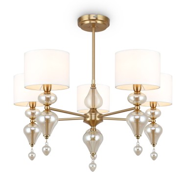 Подвесная люстра Freya Raise FR5369CL-05BS &mdash; svetrussia.ru