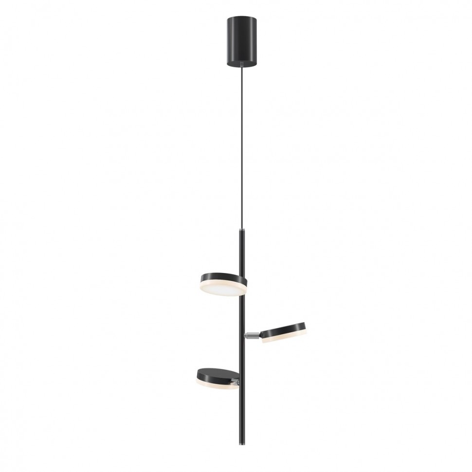 Подвесная светодиодная люстра Maytoni Fad MOD070PL-L18B3K фото 1 &mdash; svetrussia.ru