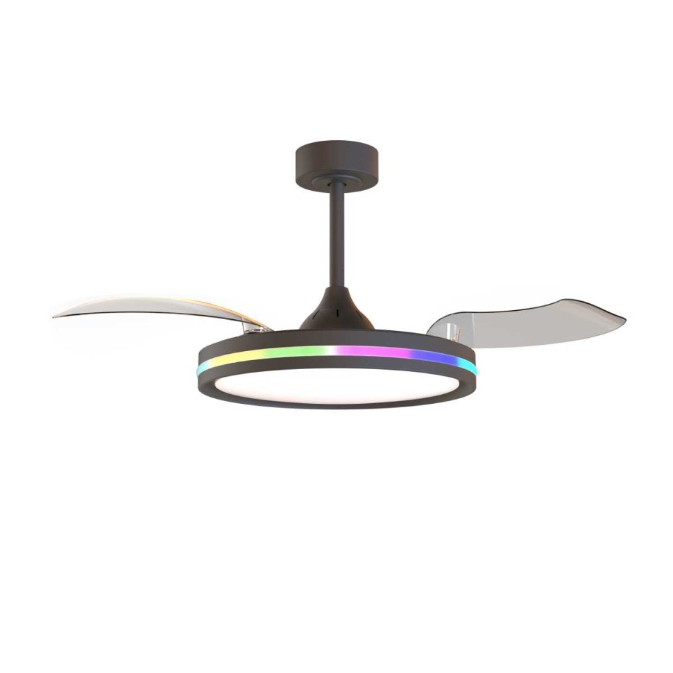 Потолочная люстра-вентилятор Mantra RAFAGA 8728 фото 1 &mdash; svetrussia.ru