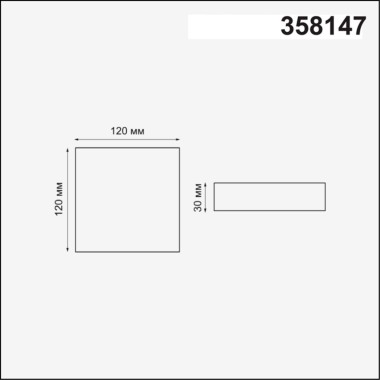 Встраиваемый светодиодный светильник Novotech Spot Mon 358147 &mdash; svetrussia.ru