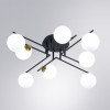 Потолочная люстра Arte Lamp Gemini A2243PL-8BK фото 3 &mdash; svetrussia.ru