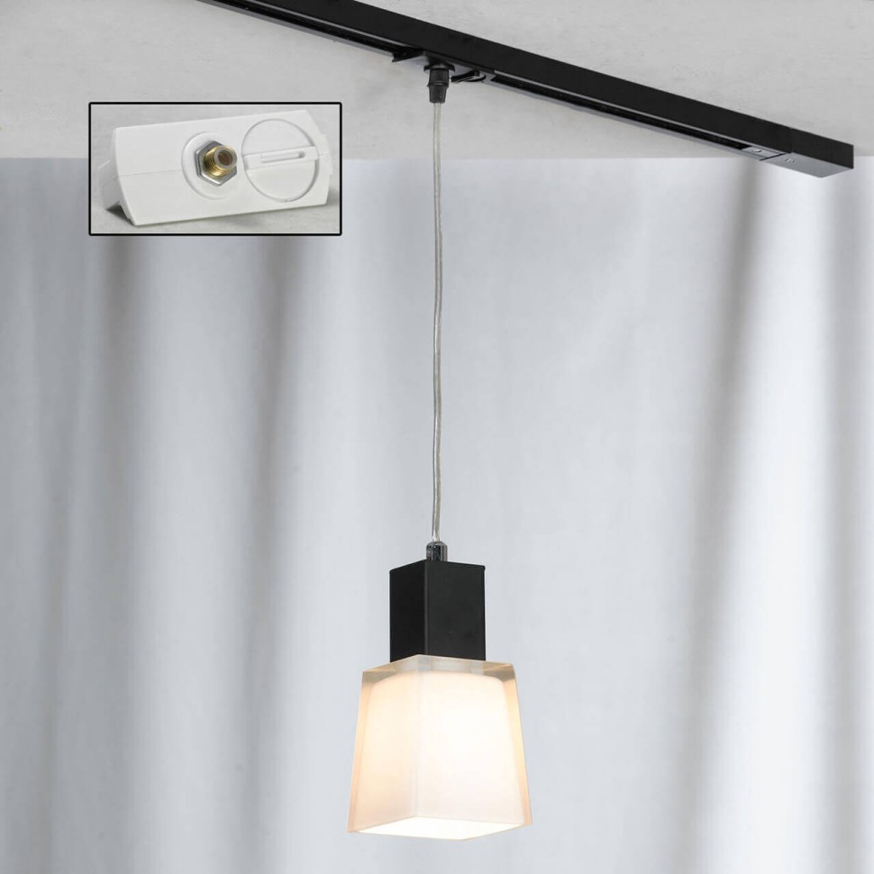 Трековый светильник однофазный Lussole Track Lights LSC-2506-01-TAW фото 1 &mdash; svetrussia.ru