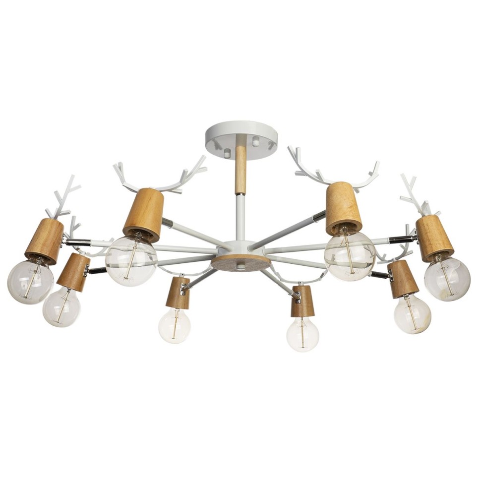 Потолочная люстра Loft IT Sven 10024/8 White фото 1 &mdash; svetrussia.ru