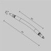 Гибкий коннектор Maytoni Technical Accessories for system Axity CA005FC-B фото 2 &mdash; svetrussia.ru