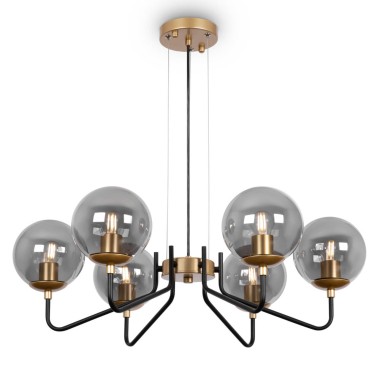 Подвесная люстра Freya Moricio FR5140PL-06GB &mdash; svetrussia.ru