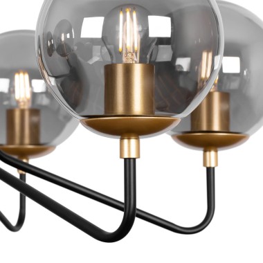 Подвесная люстра Freya Moricio FR5140PL-06GB &mdash; svetrussia.ru