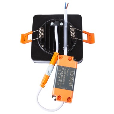 Встраиваемый светодиодный светильник Arte Lamp Tabit A8432PL-1BK &mdash; svetrussia.ru