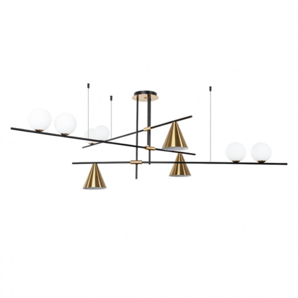 Подвесная люстра Arte Lamp Jacob A7029PL-9BK фото 1 &mdash; svetrussia.ru