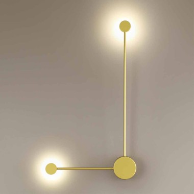 Настенный светодиодный светильник Odeon Light Hightech Satellite 3900/10WG &mdash; svetrussia.ru