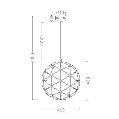 Подвесной светодиодный светильник Freya Amber FR5099PL-L21CH &mdash; svetrussia.ru