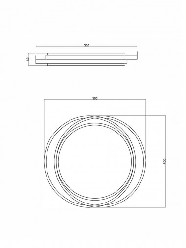Потолочный светодиодный светильник Freya Lisoa FR10031CL-L98B &mdash; svetrussia.ru