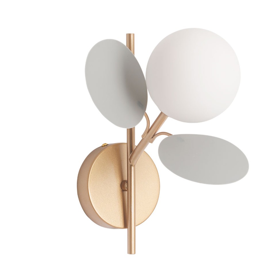 Бра Arte Lamp PEACOCK A1369AP-1GY фото 1 &mdash; svetrussia.ru