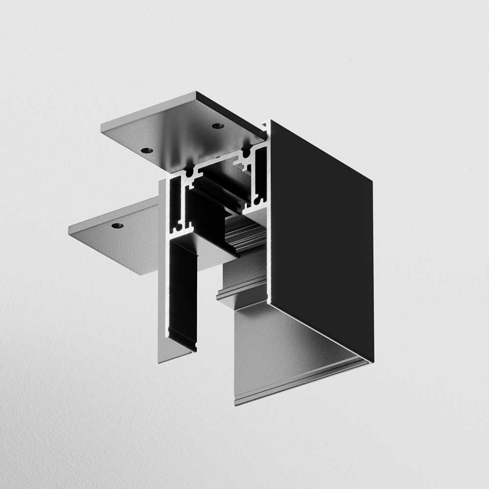 Угловой коннектор для магнитного шинопровода Maytoni Accessories for tracks TRA004CL-21B фото 1 &mdash; svetrussia.ru