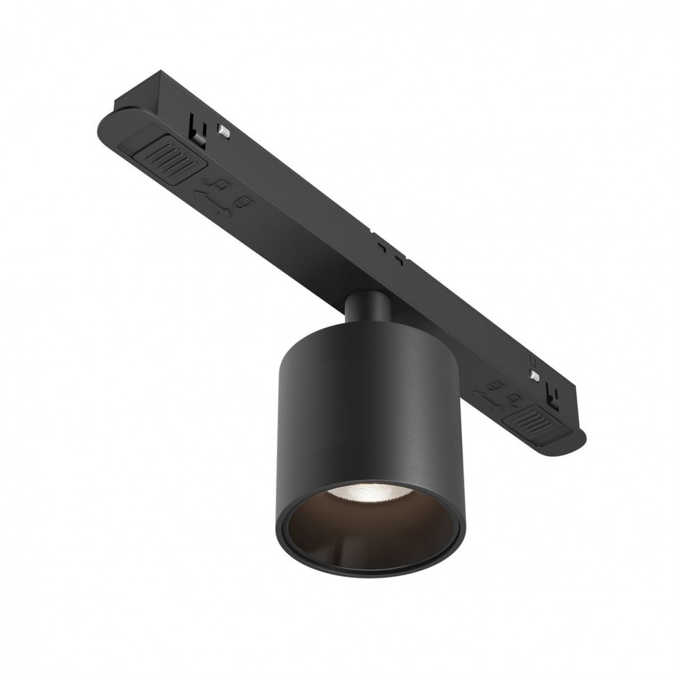 Трековый светодиодный светильник Maytoni Technical Magnetic Exility Alfa S TR132-2-7W4K-B фото 1 &mdash; svetrussia.ru