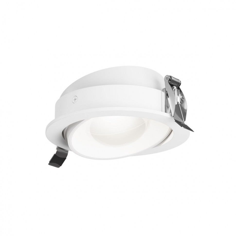 Встраиваемый светодиодный светильник Maytoni Technical Downlight Lens DL105-12W4K-W фото 1 &mdash; svetrussia.ru