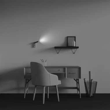 Бра Maytoni Technical Twist C078WL-L3WBS3K &mdash; svetrussia.ru