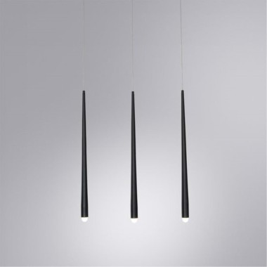 Подвесной светодиодный светильник Arte Lamp Frankie A2191SP-18BK &mdash; svetrussia.ru