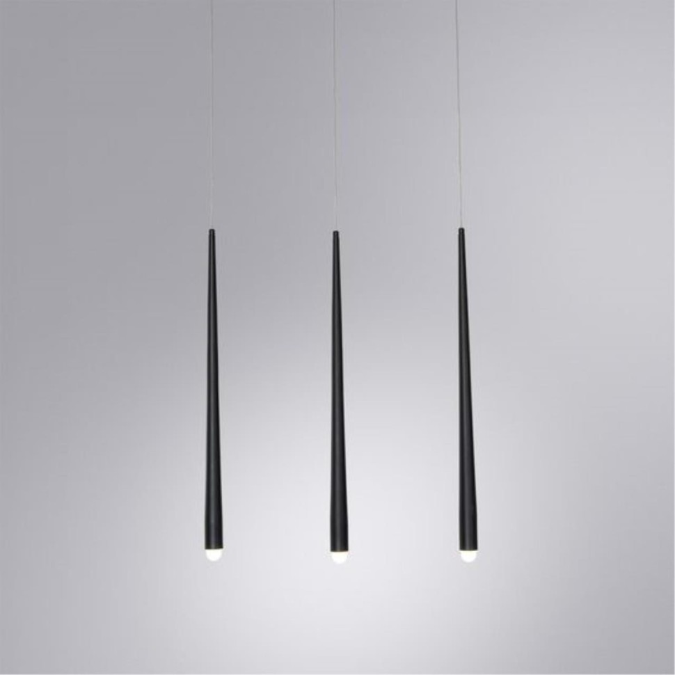 Подвесной светодиодный светильник Arte Lamp Frankie A2191SP-18BK фото 1 &mdash; svetrussia.ru