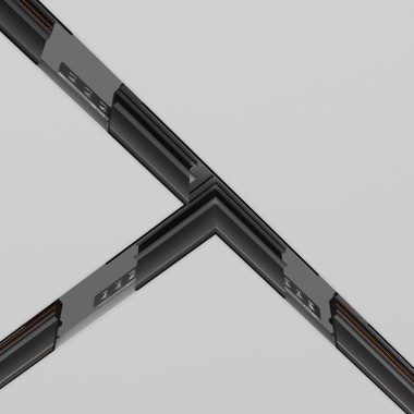 Коннектор T-образный Maytoni Technical Exility Busbur TRA034CT-42B &mdash; svetrussia.ru