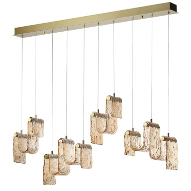 Подвесной светодиодный светильник Odeon Light L-Vision Flow 5105/52L &mdash; svetrussia.ru