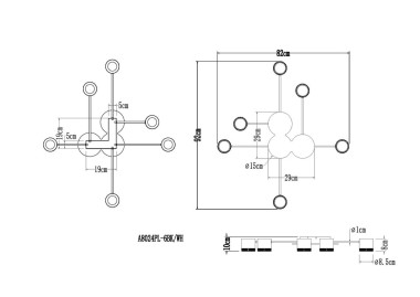Потолочная люстра Arte Lamp Legacy A8024PL-6BK &mdash; svetrussia.ru