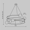 Подвесная люстра Maytoni Balance MOD317PL-06B фото 2 &mdash; svetrussia.ru