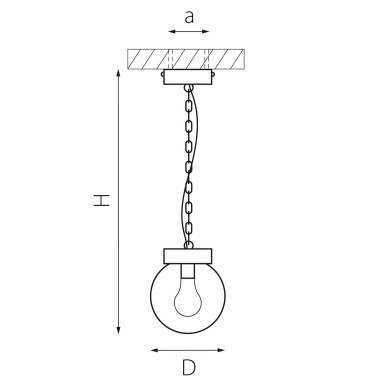 Уличный подвесной светильник Lightstar Bolla 373110 &mdash; svetrussia.ru