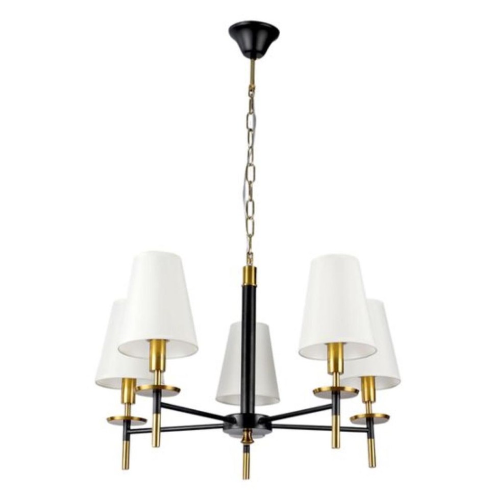 Подвесная люстра Arte Lamp Riccardo A4075LM-5BK фото 1 &mdash; svetrussia.ru