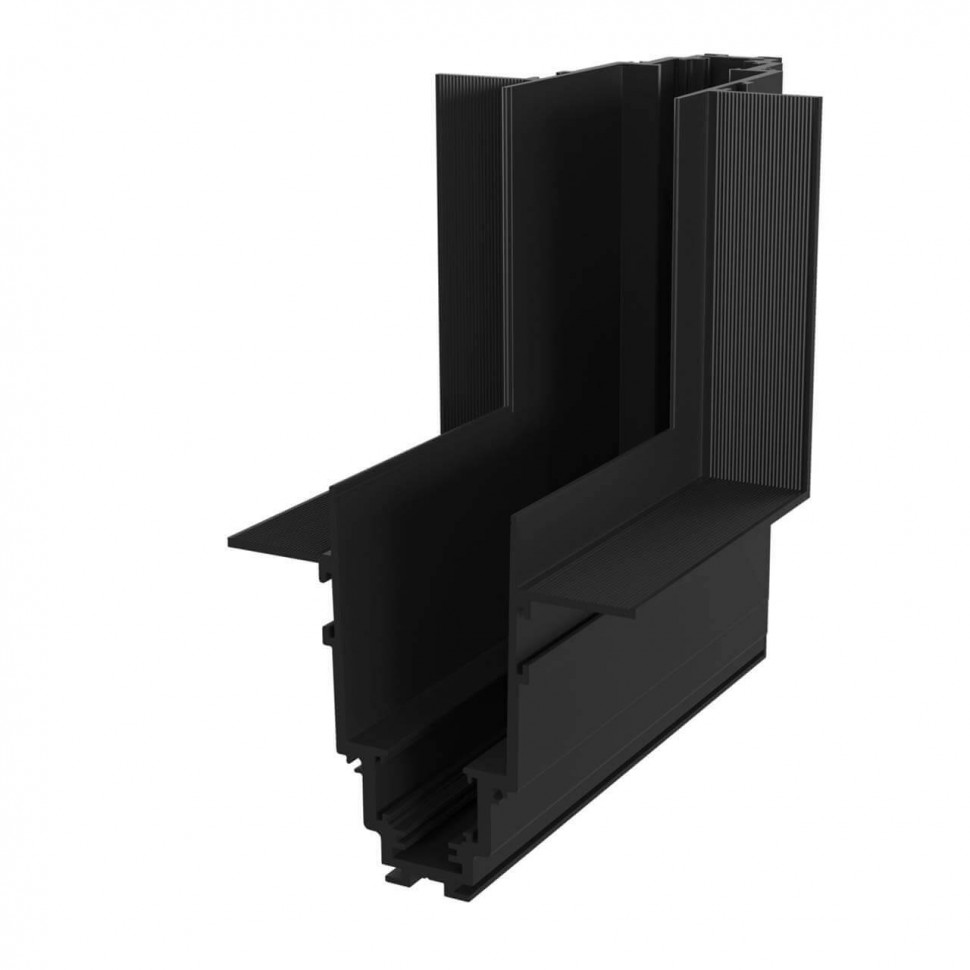 Угловой коннектор внутренний для магнитного шинопровода Maytoni Accessories for tracks TRA004ICL-22B фото 1 &mdash; svetrussia.ru