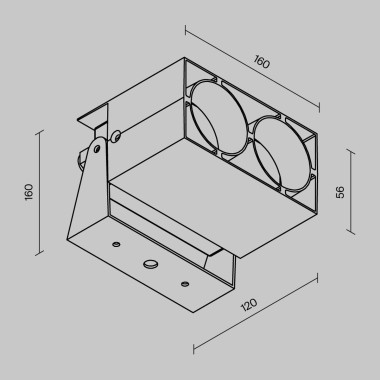 Ландшафтный светодиодный светильник Maytoni Outdoor Spot O486FL-L10GF3K &mdash; svetrussia.ru