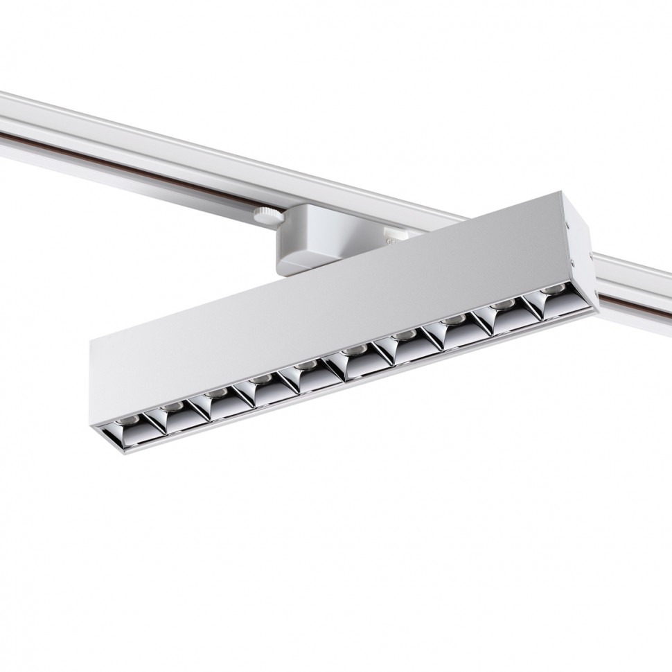 Трековый однофазный светодиодный светильник Novotech Port Iter 358858 фото 1 &mdash; svetrussia.ru