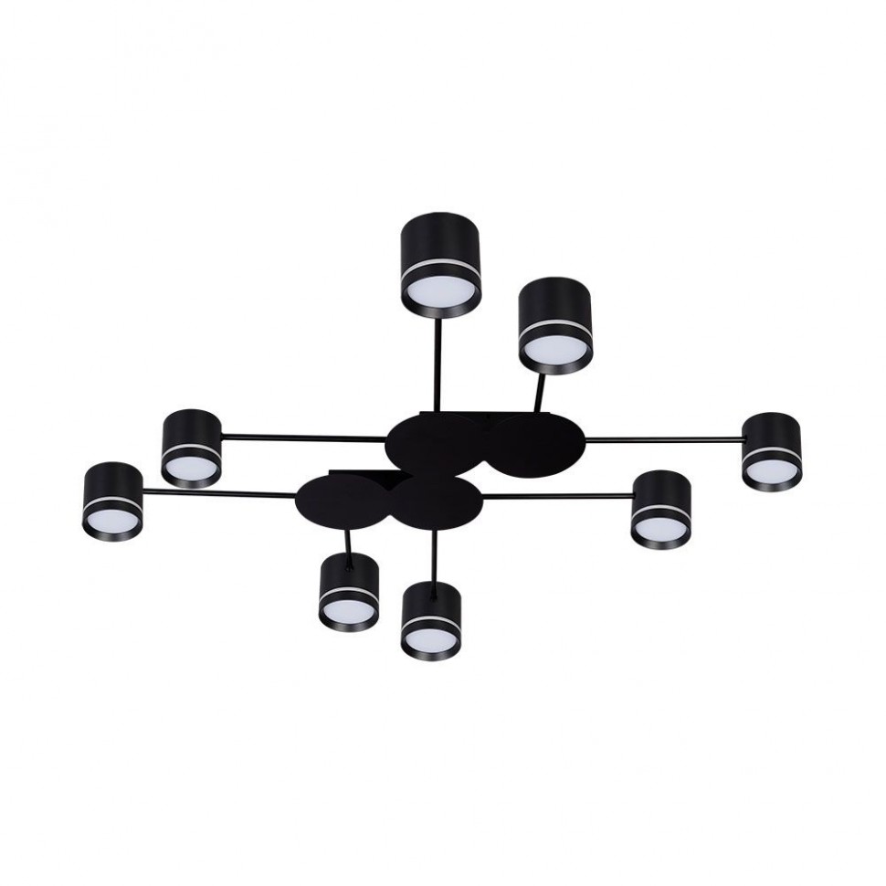 Потолочная люстра Arte Lamp Legacy A8024PL-8BK фото 1 &mdash; svetrussia.ru