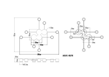 Потолочная люстра Arte Lamp Legacy A8024PL-8BK &mdash; svetrussia.ru